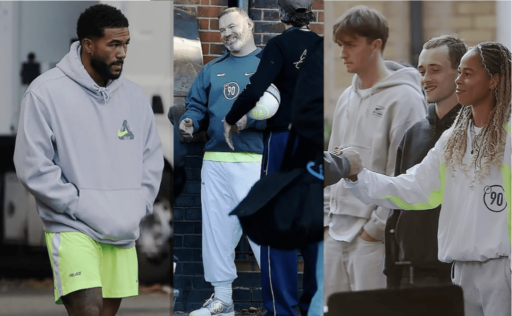 웨인 루니가 등장한 팔라스x나이키 첫번째 협업 올해 말 출시