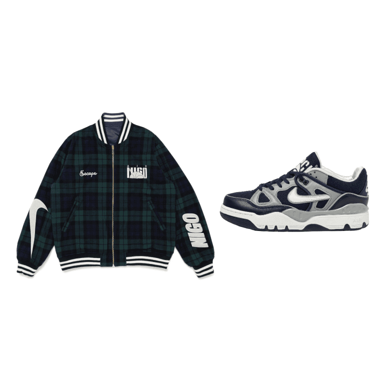 빈티지 미국 대학 스포츠 감성을 담은 휴먼메이드 니고x나이키 출시